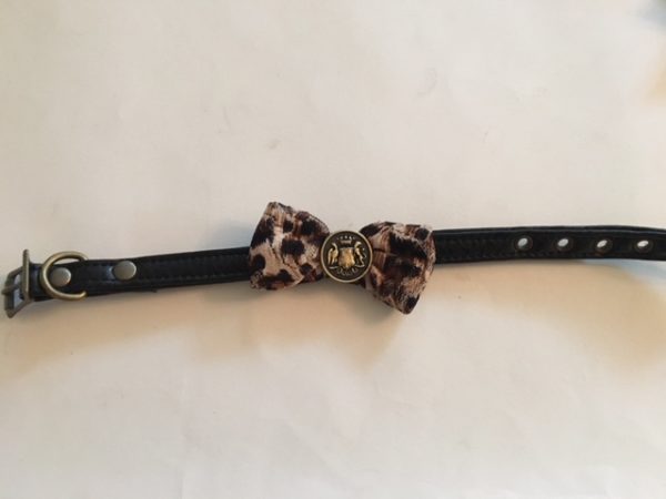 Animal Print Cat Collar