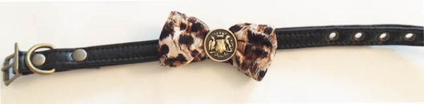 Animal Print Cat Collar